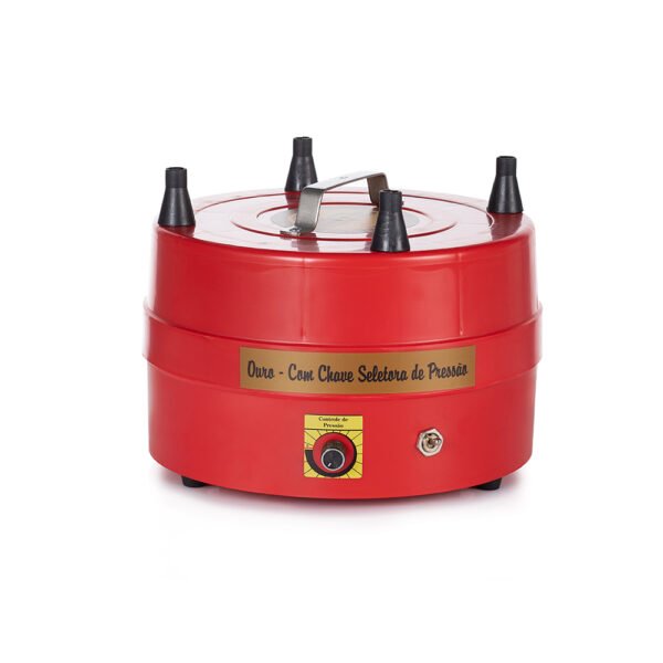 inflador ib 04 ouro com chave seletora de pressão