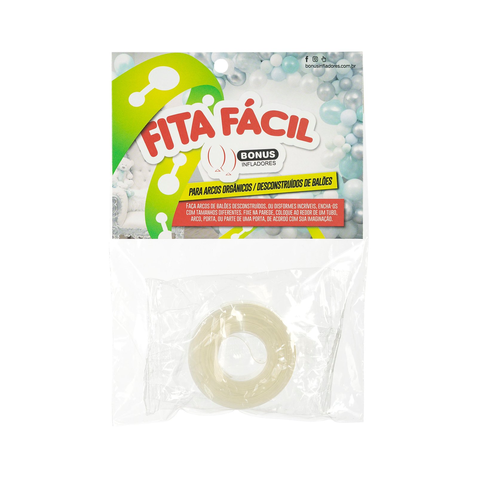 fita fácil para arco orgânico