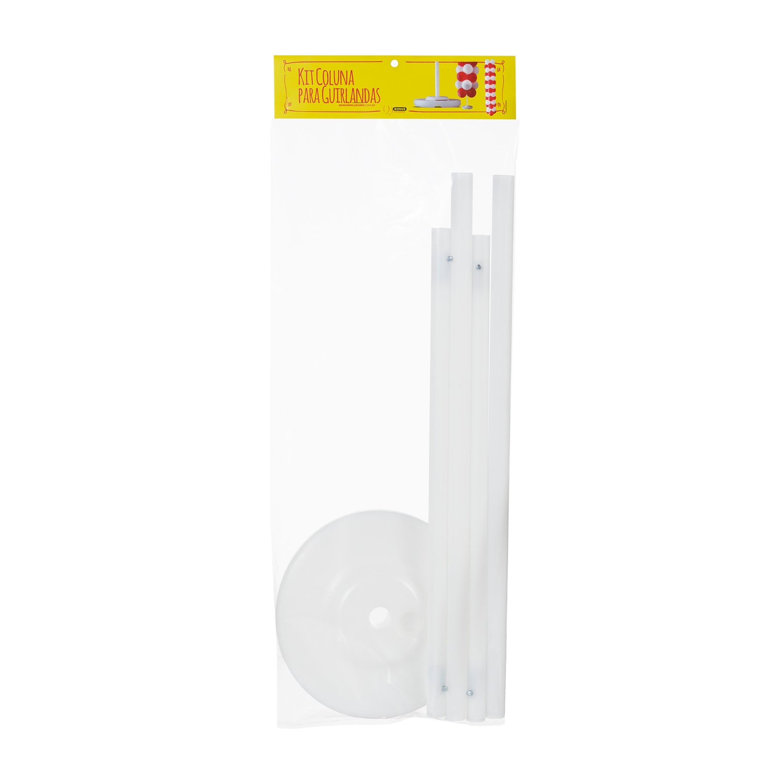 kit coluna desmontável