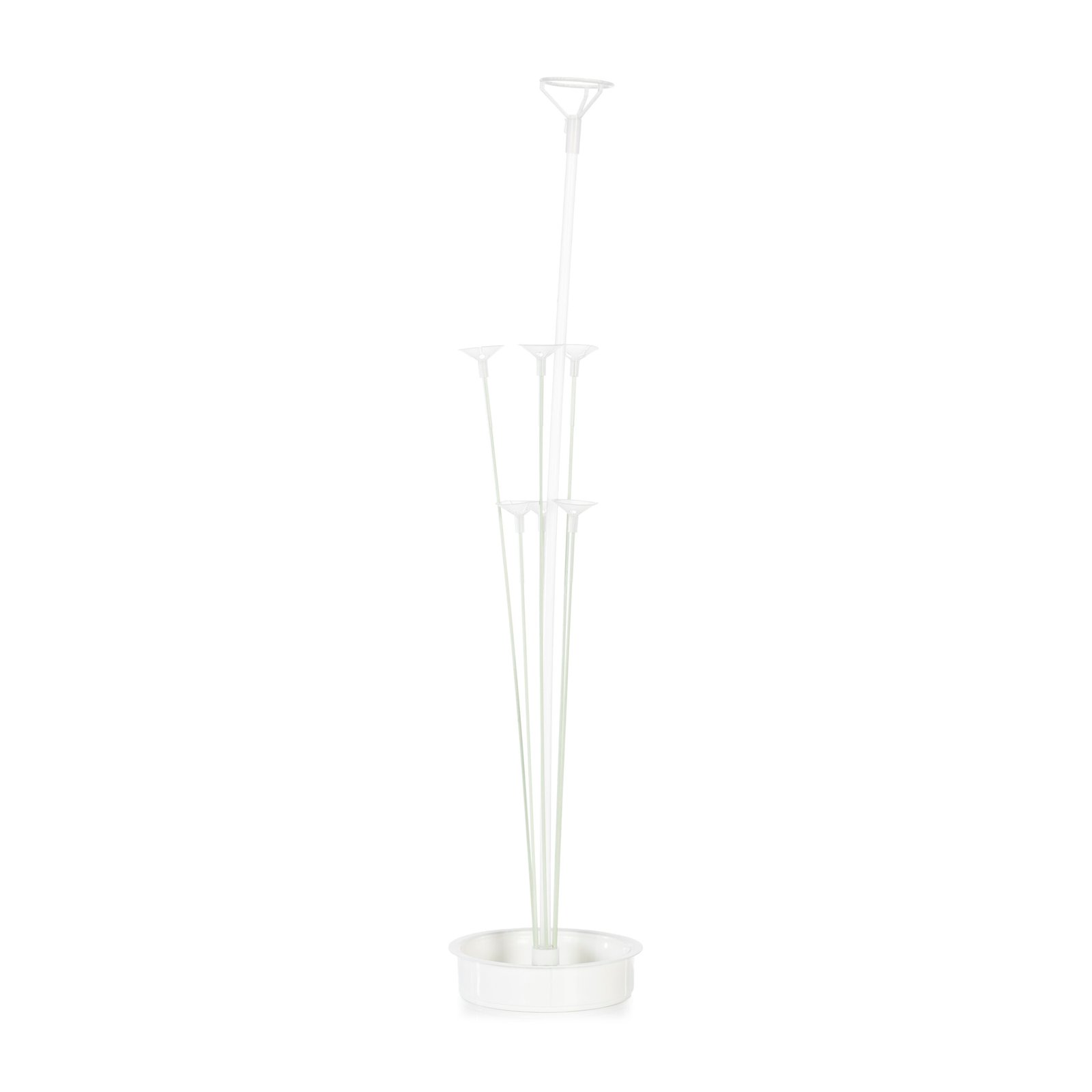 kit simulador com 06 suportes, 01 bubble e cachepot grande