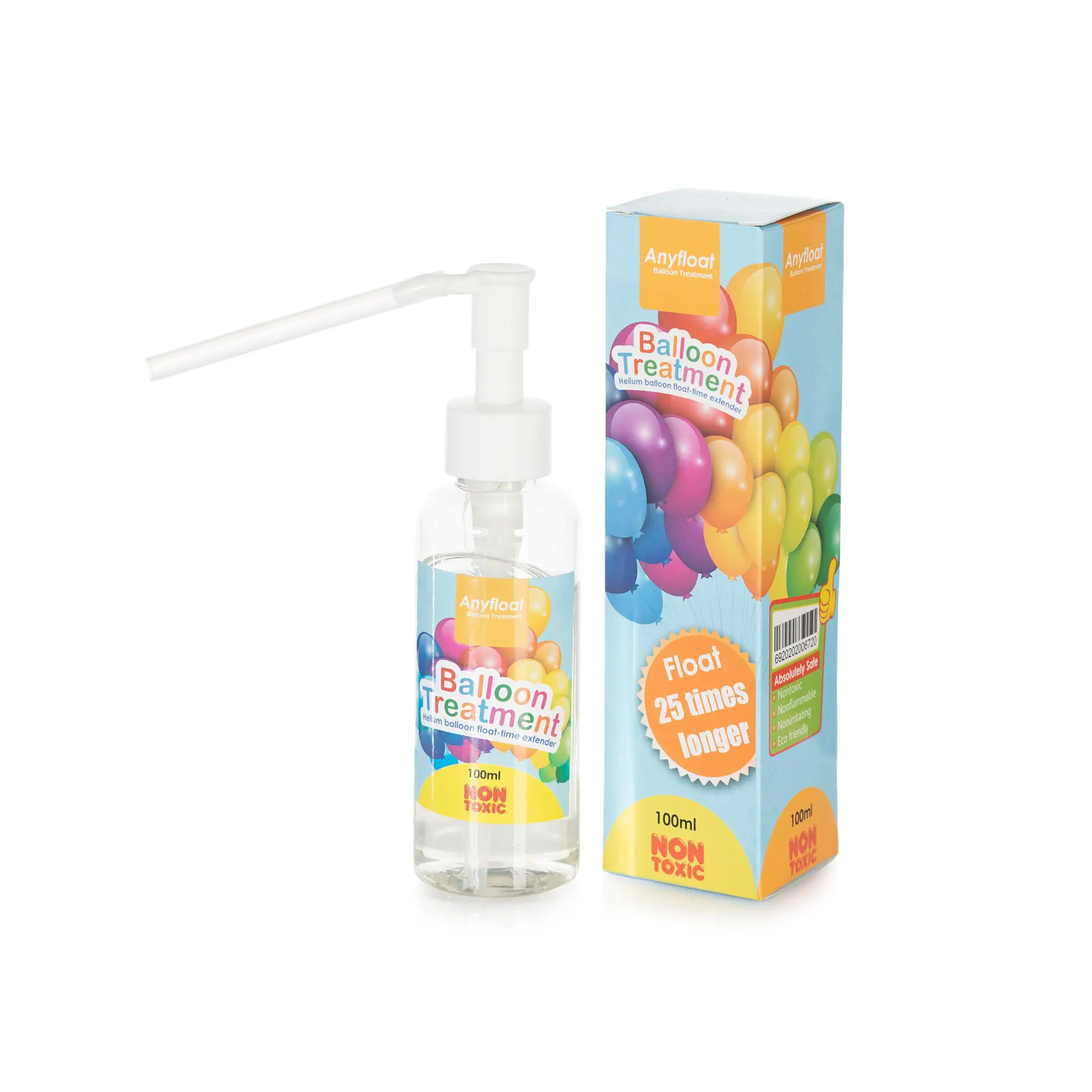 elevamais gel para balões (hélio, confete, glitter)